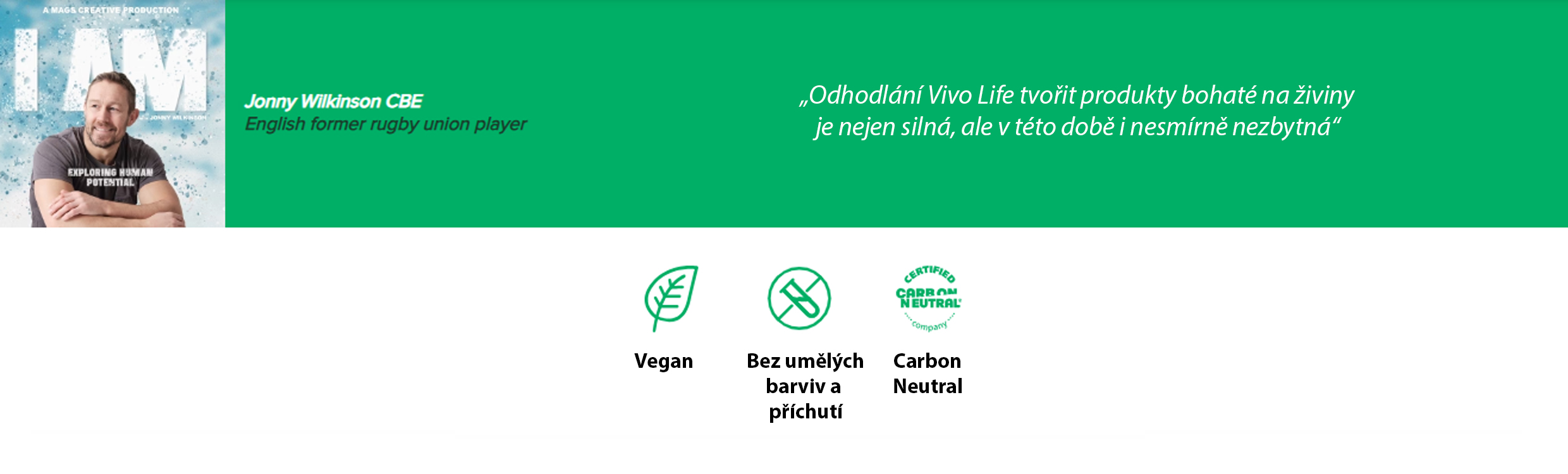 Vivo life Tyčinky moto